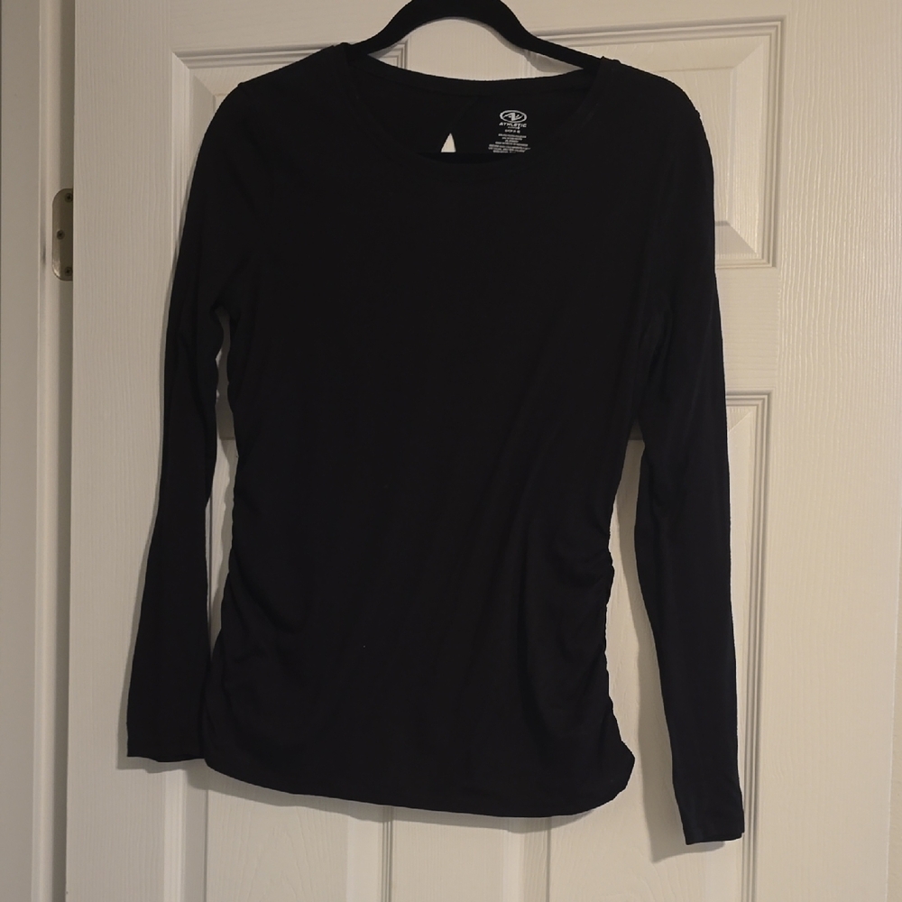 Athletic Works Black Long Sleeve Tee